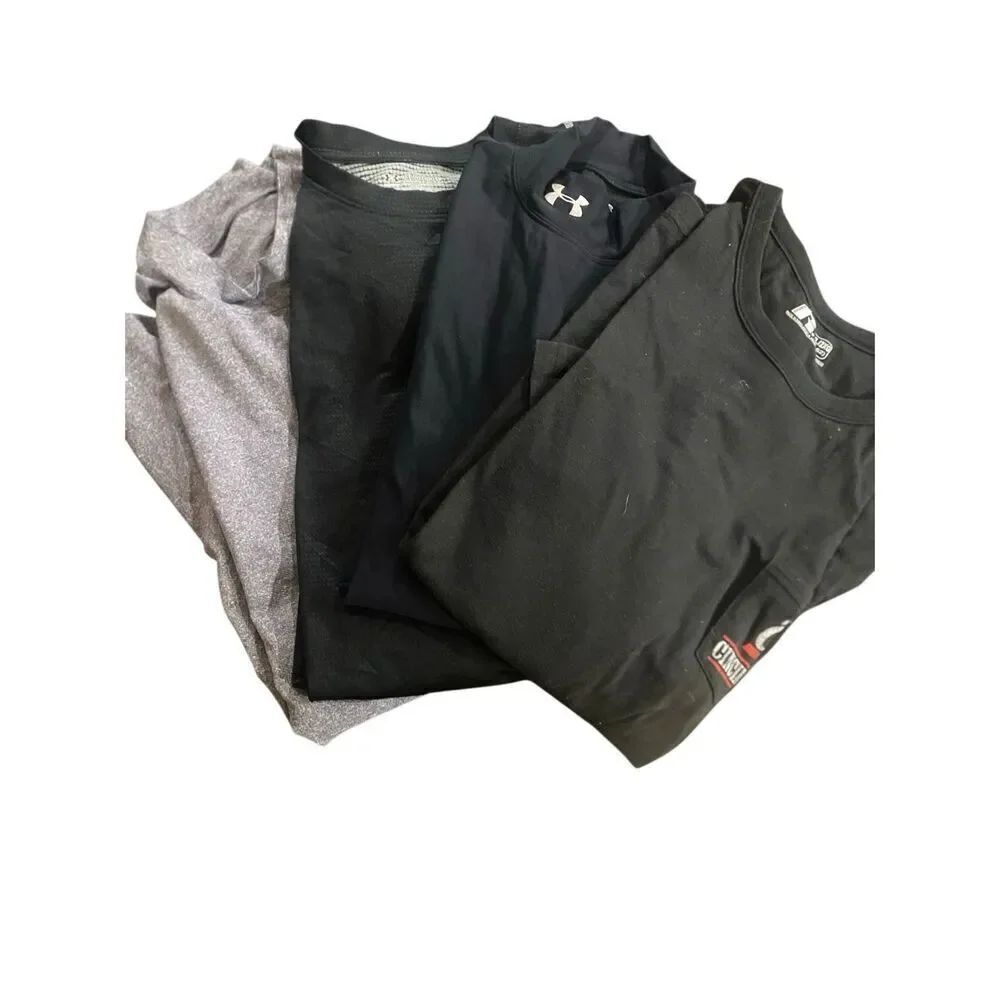 Men’s bundle of 2XL athletic shirts Nike under Armour UC bearcats 3 long sleeve